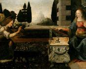 Leonardo Da Vinci : Annunciation